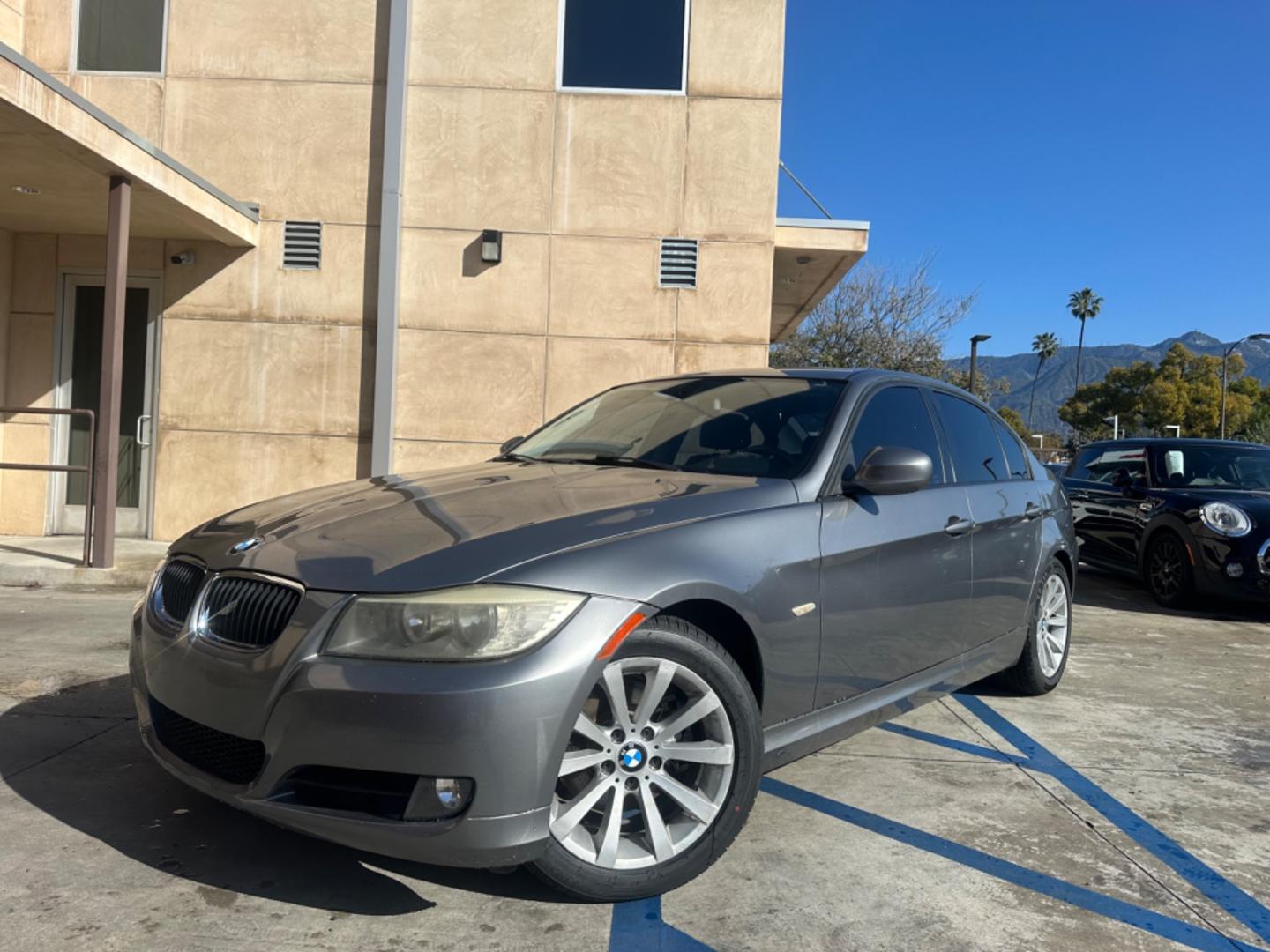 2011 Gray /Black BMW 3-Series leather (WBAPH7C51BE) with an 3.0 6 cylinder engine, Automatic transmission, located at 30 S. Berkeley Avenue, Pasadena, CA, 91107, (626) 248-7567, 34.145447, -118.109398 - Leather! Moon-roof! This 2011 BMW 3-Series 328i comes well equipped. Looking for a reliable ride but struggling with bad credit? Our dealership has got you covered with our impressive selection of used vehicles, including the sleek and stylish 2011 BMW 328. With its powerful inline 6-cylinder engin - Photo#1